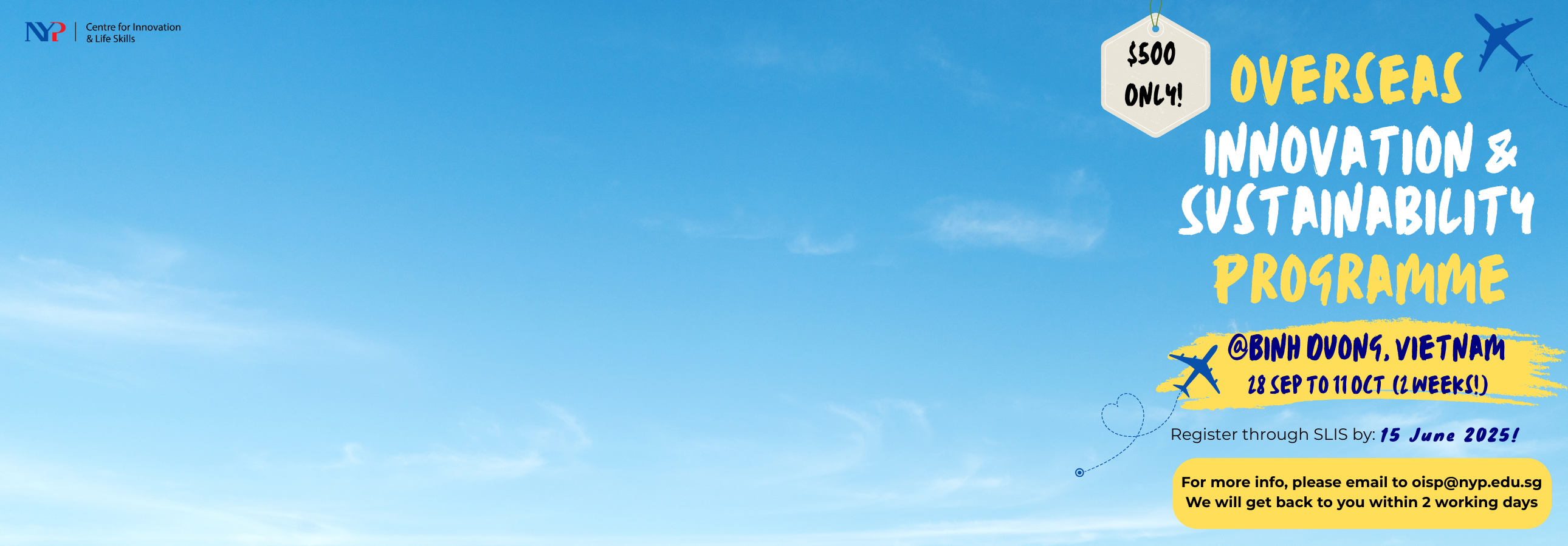 Overseas Innovation & Sustainability Programme