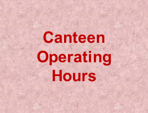 Canteen Operating Hours